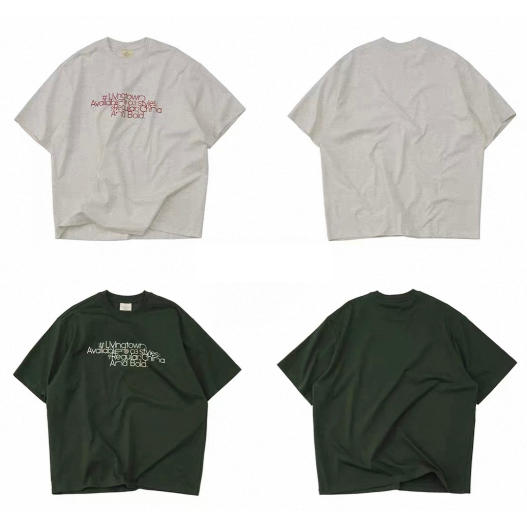 【LivingTown】プリントTシャツ N439