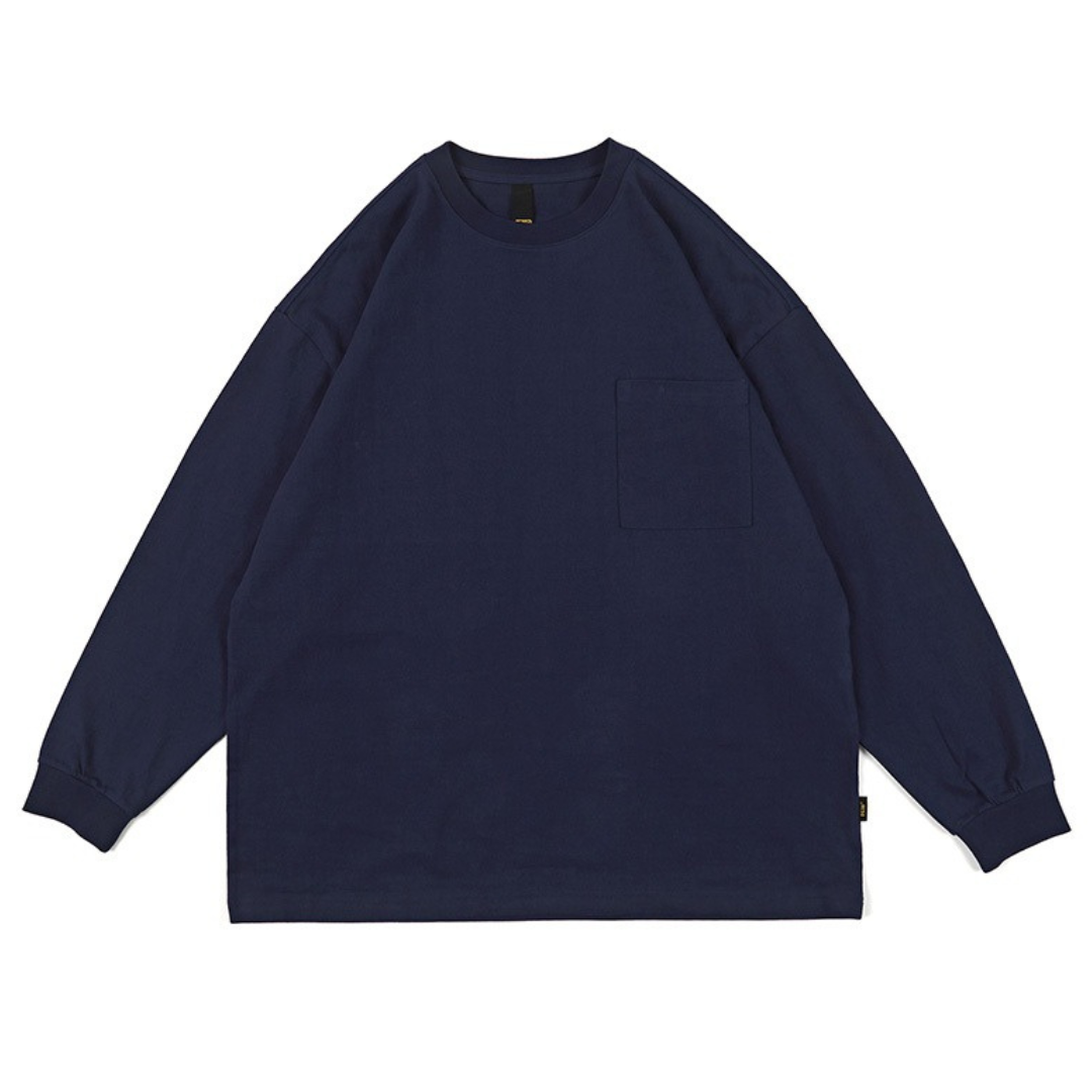 ヘビーウェイト オーバーサイズ ロングスリーブ Tシャツ N085