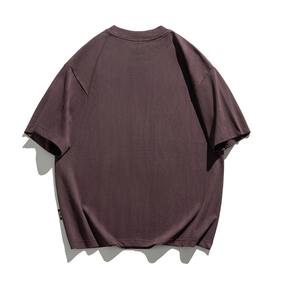 ダーティウォッシュ ロゴプリントTシャツ N244