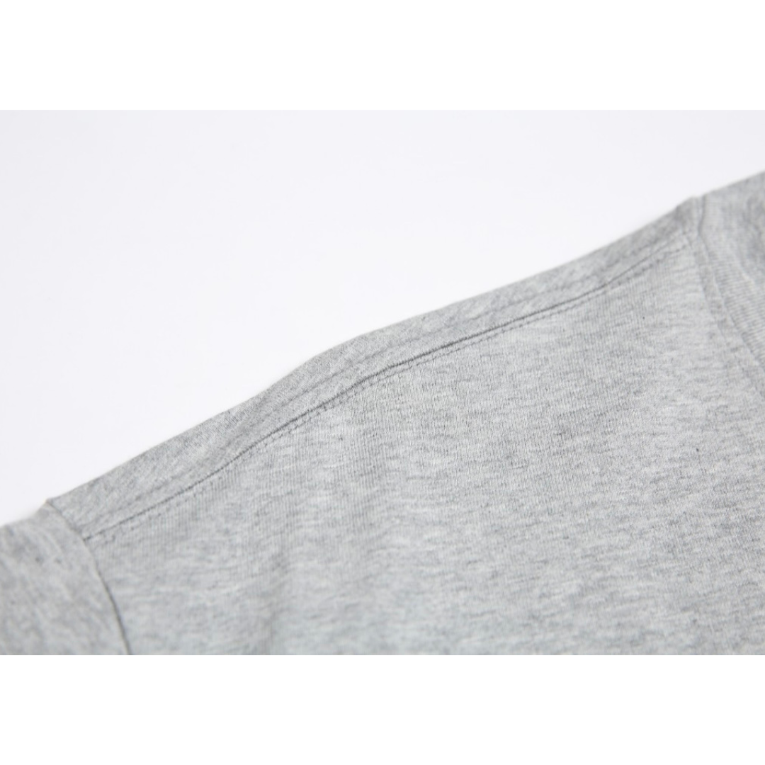 チェック ロールアップスリーブ Tシャツ N389