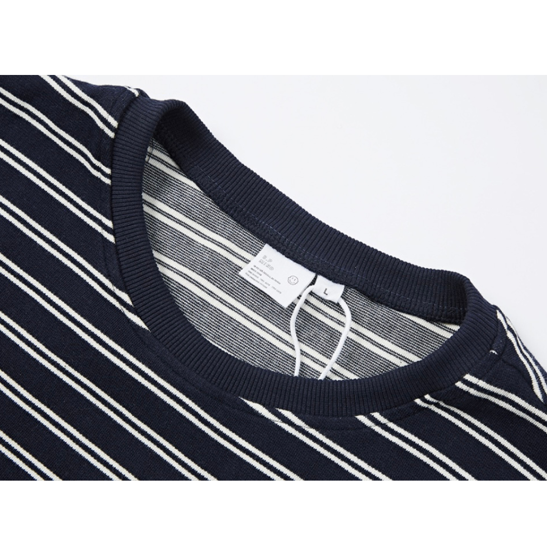 カノコボーダー ストレッチ ロングスリーブ Tシャツ N107