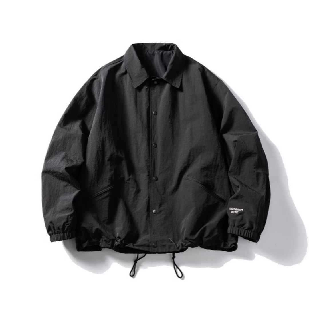 Minimal Nylon Coach Jacket N094