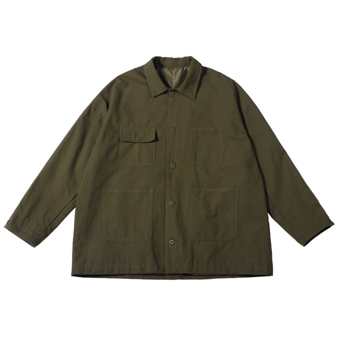 プレーンコットン カバーオール ジャケット N249