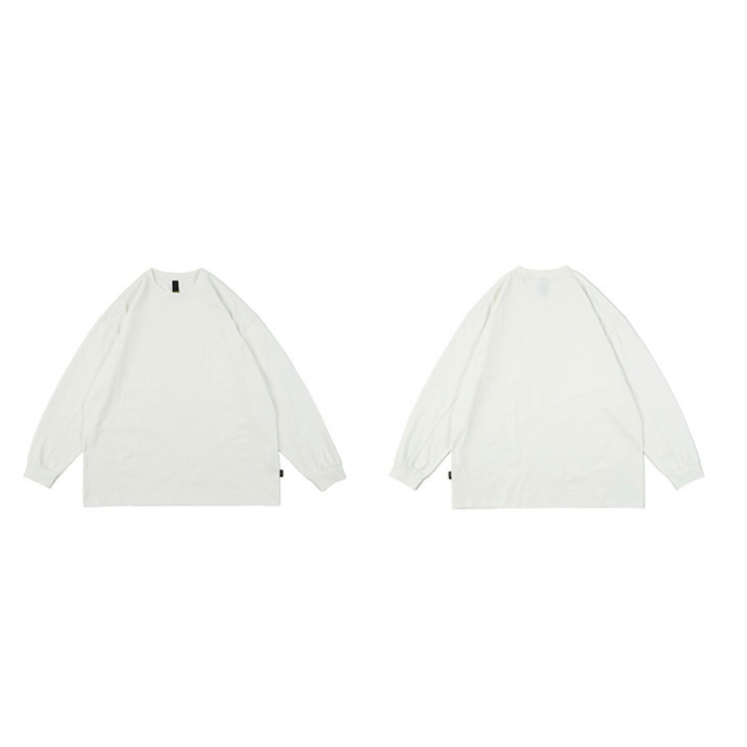 ヘビーウェイト オーバーサイズ ロングスリーブ Tシャツ N085