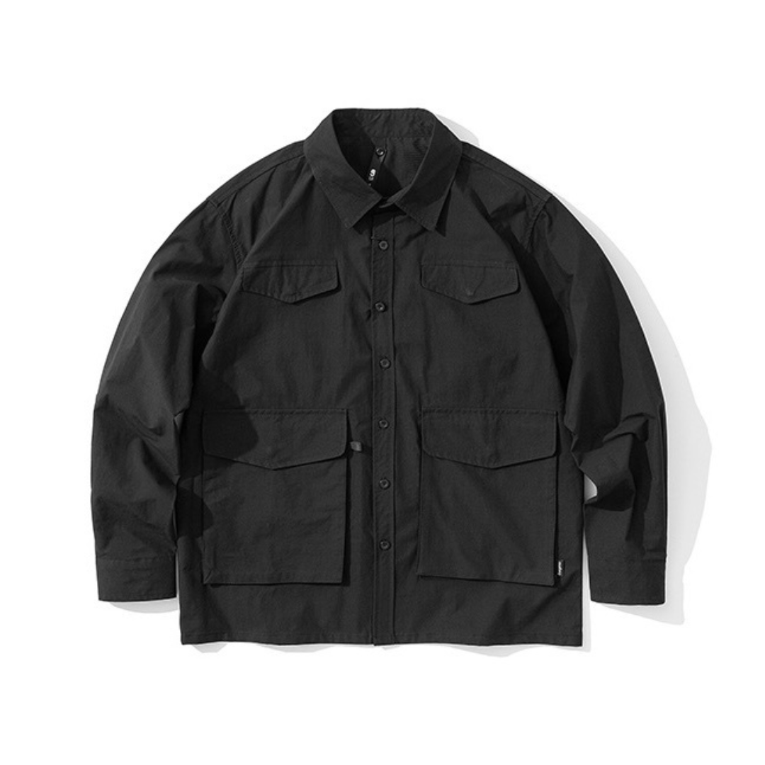 Cotton nylon M65 shirt jacket N238