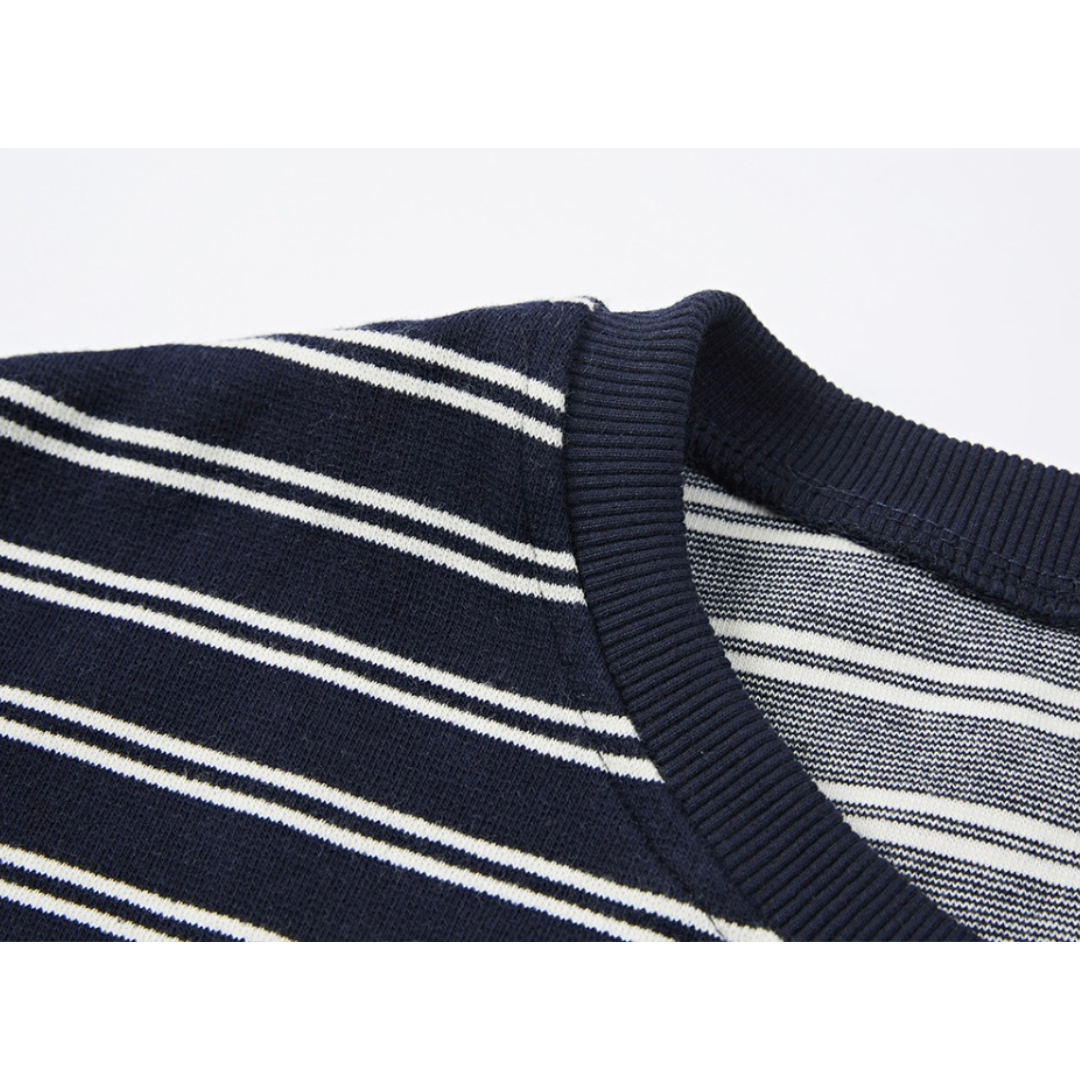 カノコボーダー ストレッチ ロングスリーブ Tシャツ N107