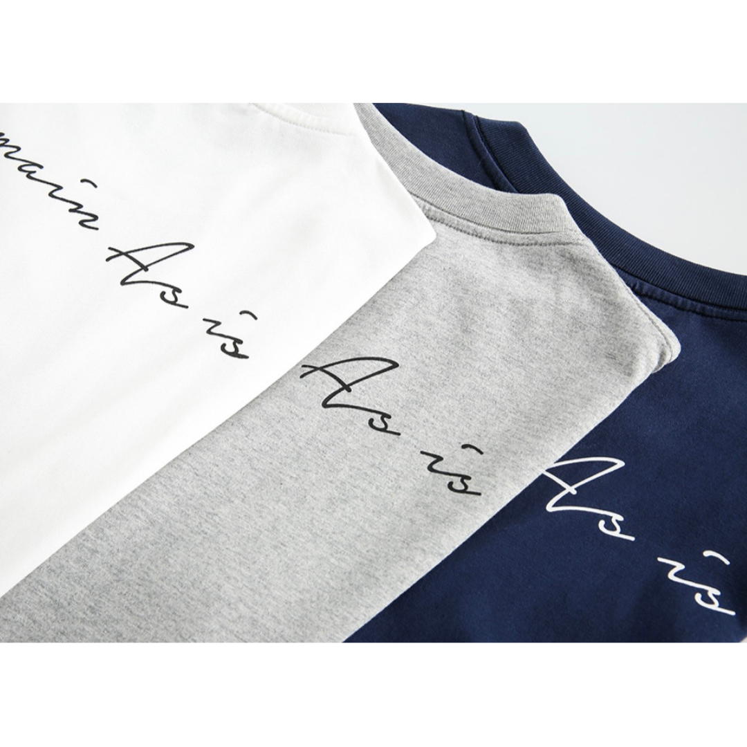 【Remain As is】レタード プリントTシャツ N328