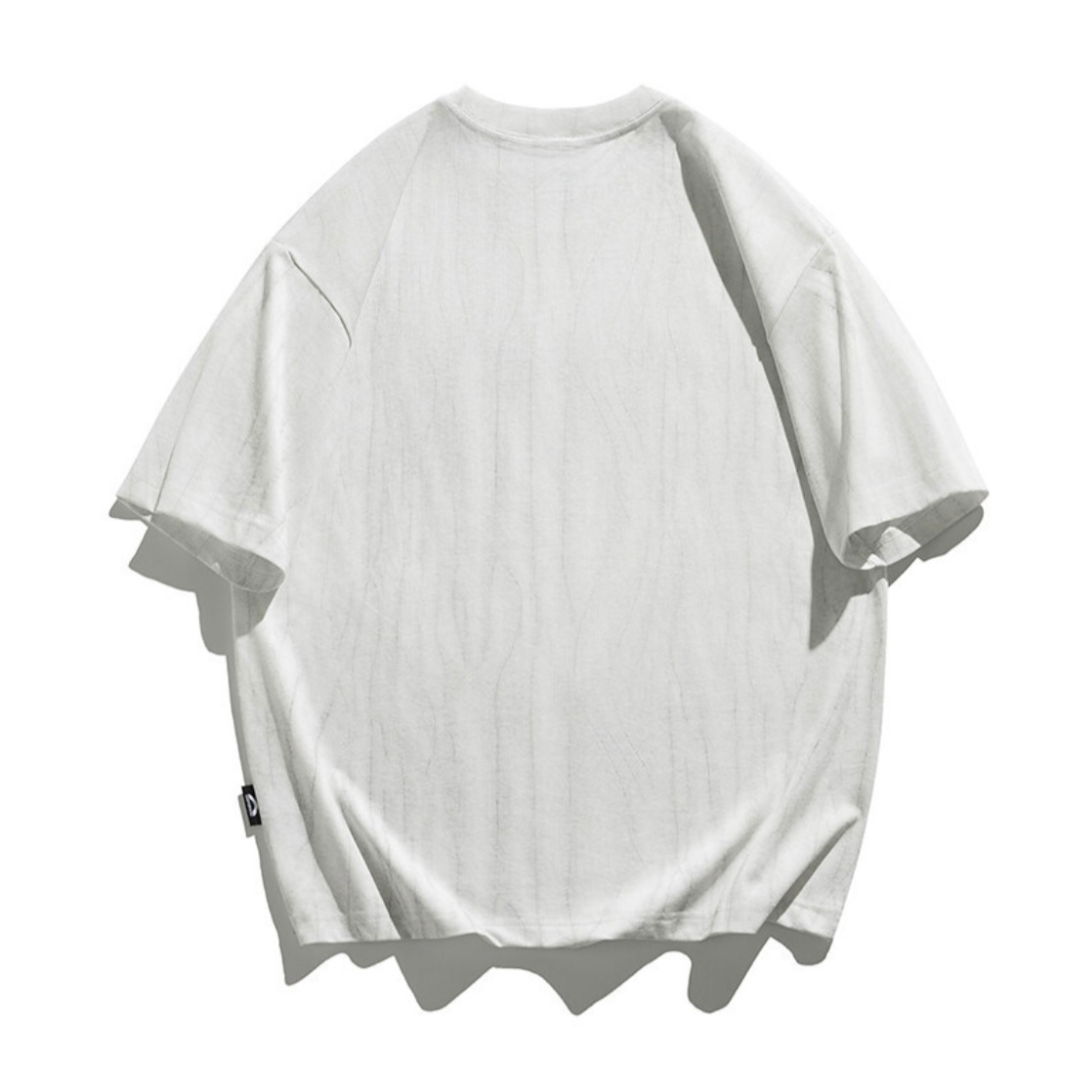 ダーティウォッシュ ロゴプリントTシャツ N244