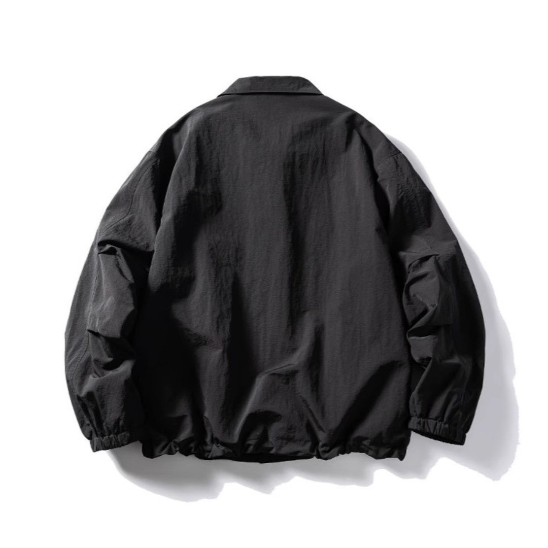 Minimal Nylon Coach Jacket N094