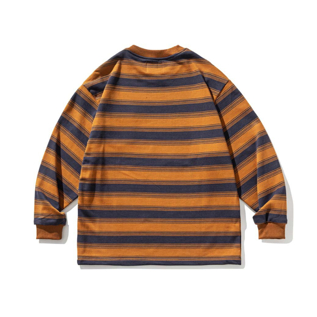 マルチボーダー ロングスリーブ Tシャツ N134