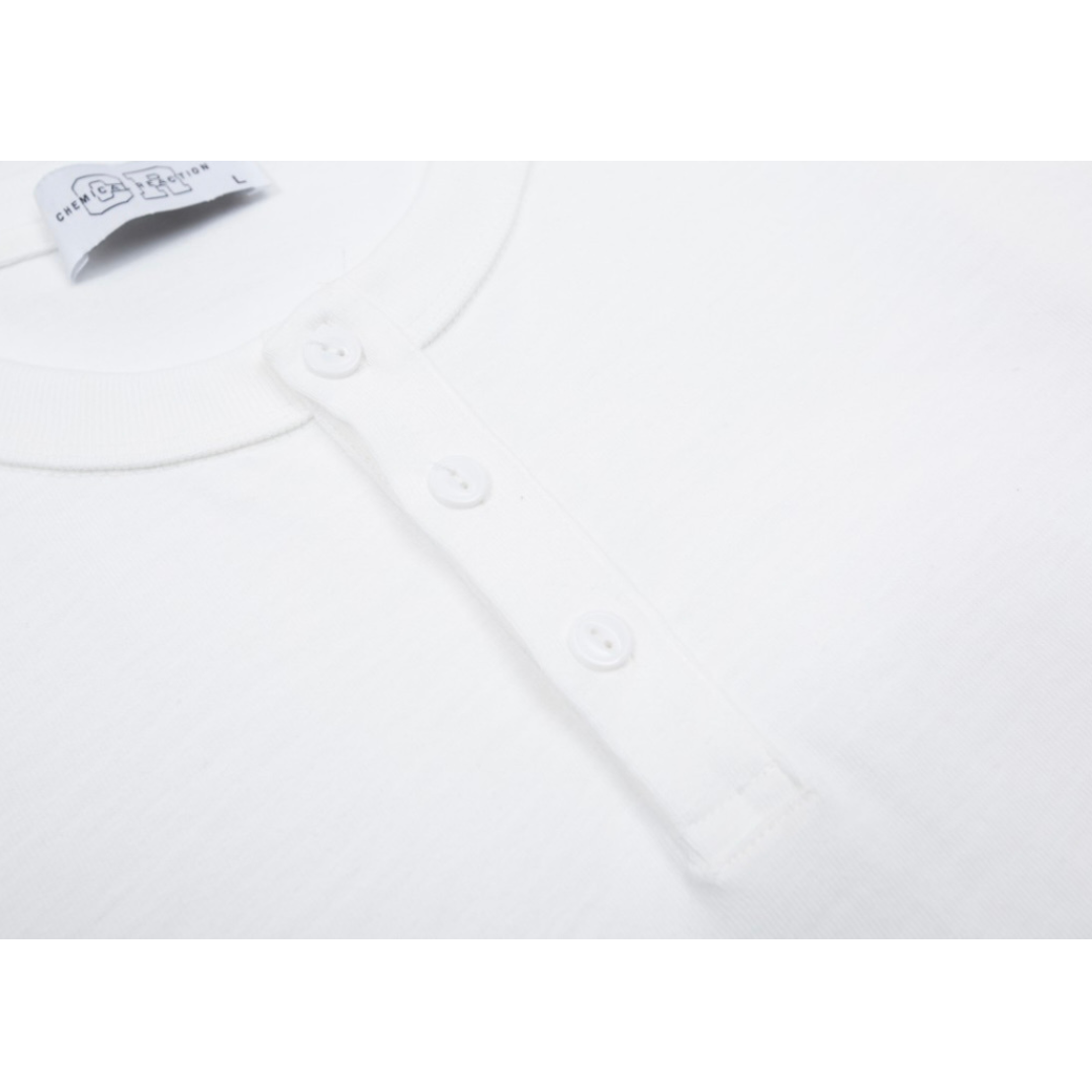 ヘンリーネック ロングスリーブ Tシャツ N102