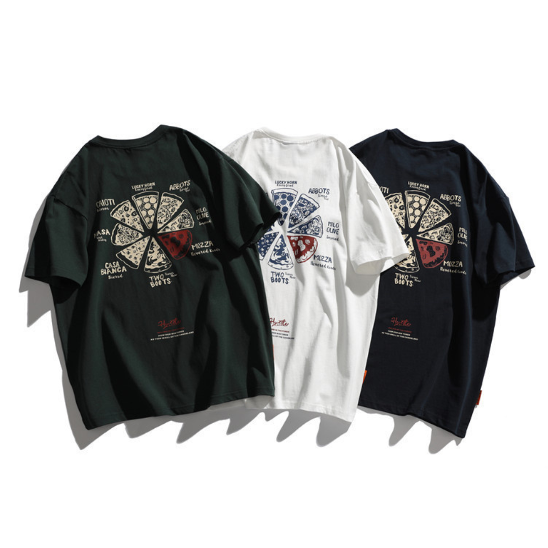 【Pizza】プリントTシャツN352