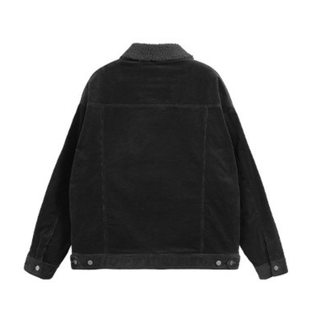 コーデュロイ 裏ボアジャケット B639