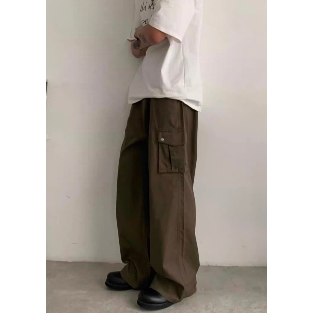 ワイドストレート カーゴパンツ C251