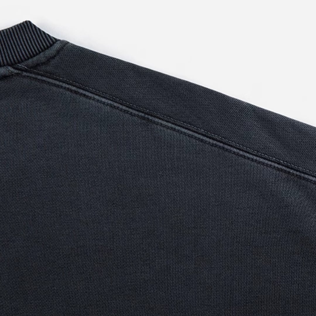 オーバーダイ ワイド クルーネックスウェット C223
