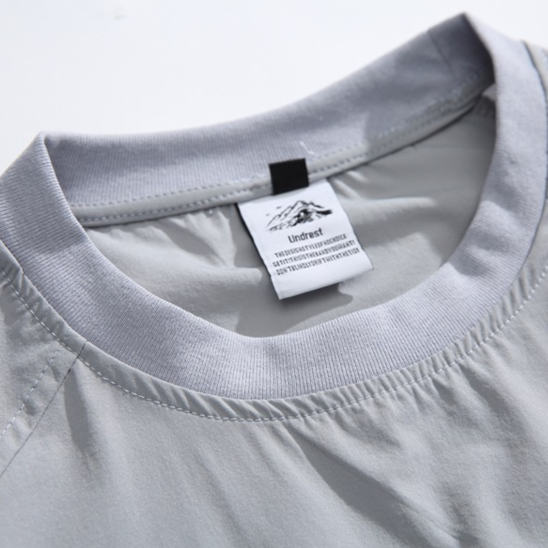 ウエストポケット ストレッチナイロン Tシャツ N452