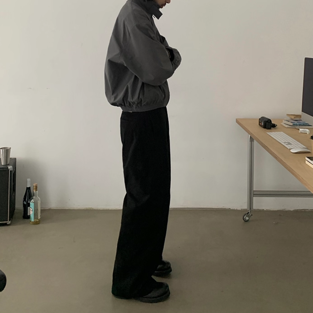 コットンツイル セミフレア パンツ N526