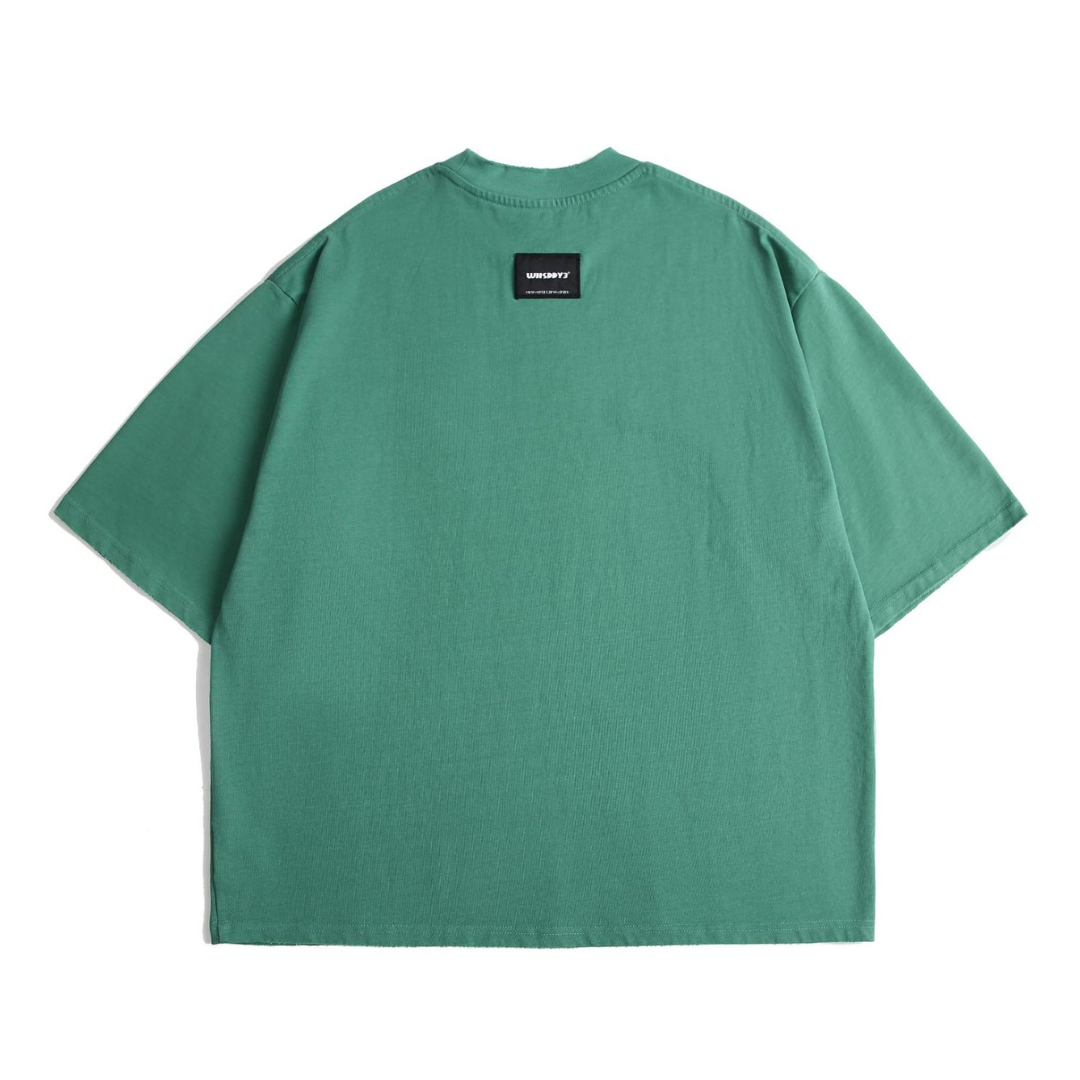 ダメージ ワイド Tシャツ N500