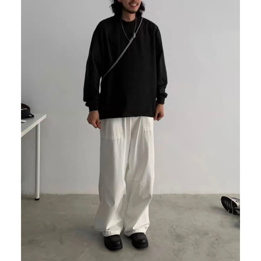 ワイドストレート ブッシュパンツ C260