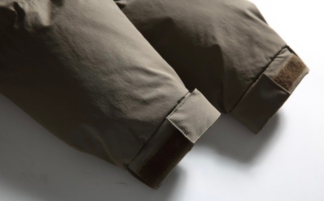 ボリューム パテッド フードジャケット N988