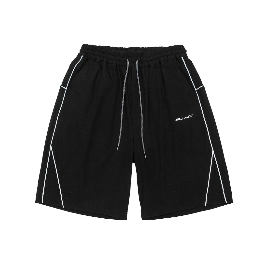 ラインパイピング ハイストレッチ ショートパンツ N345