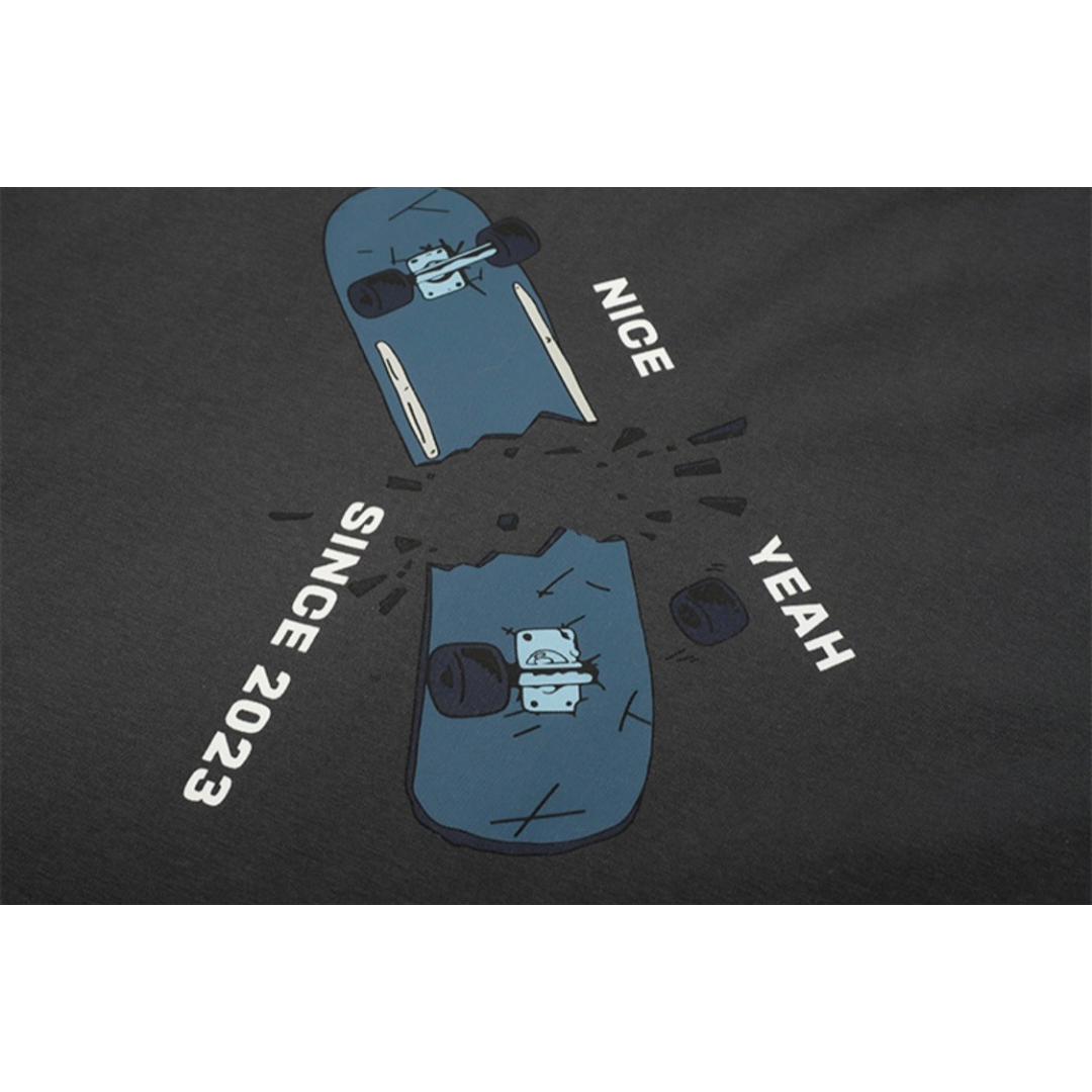 【NICE YEAH】高機能ソロナブレンド プリントTシャツ N279
