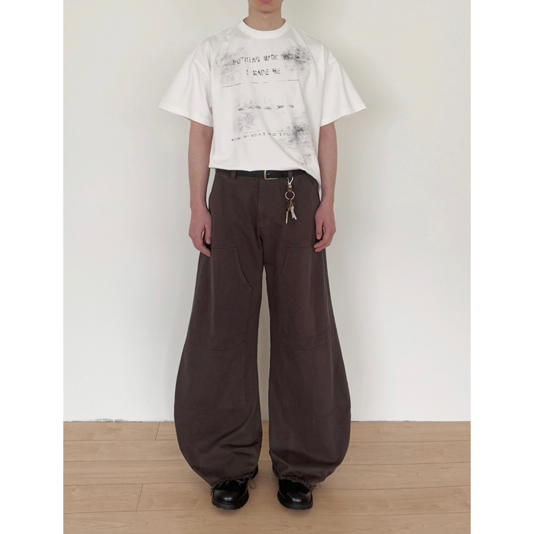 【I MADE ME】ダーティ プリントTシャツ N237