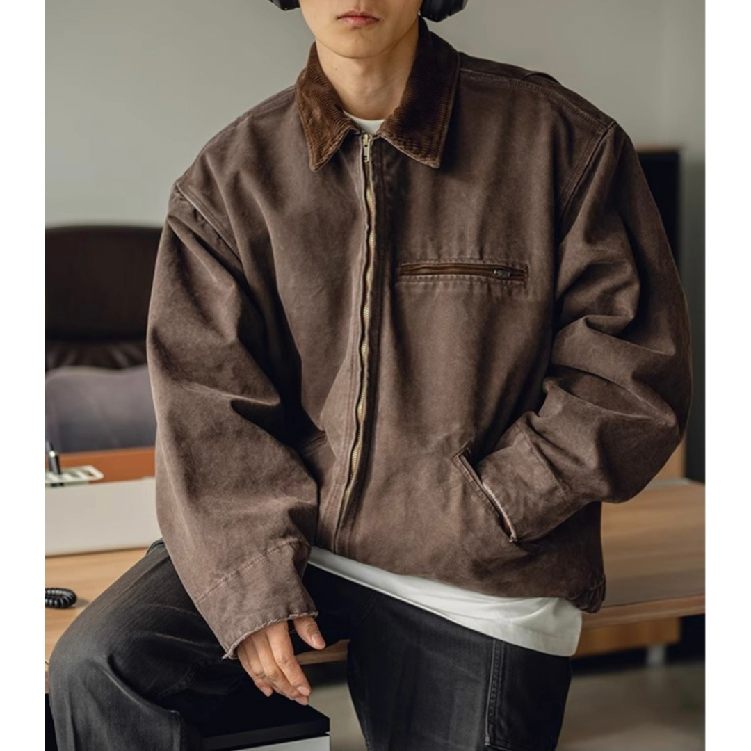 Damage Trucker Zip Jacket N160