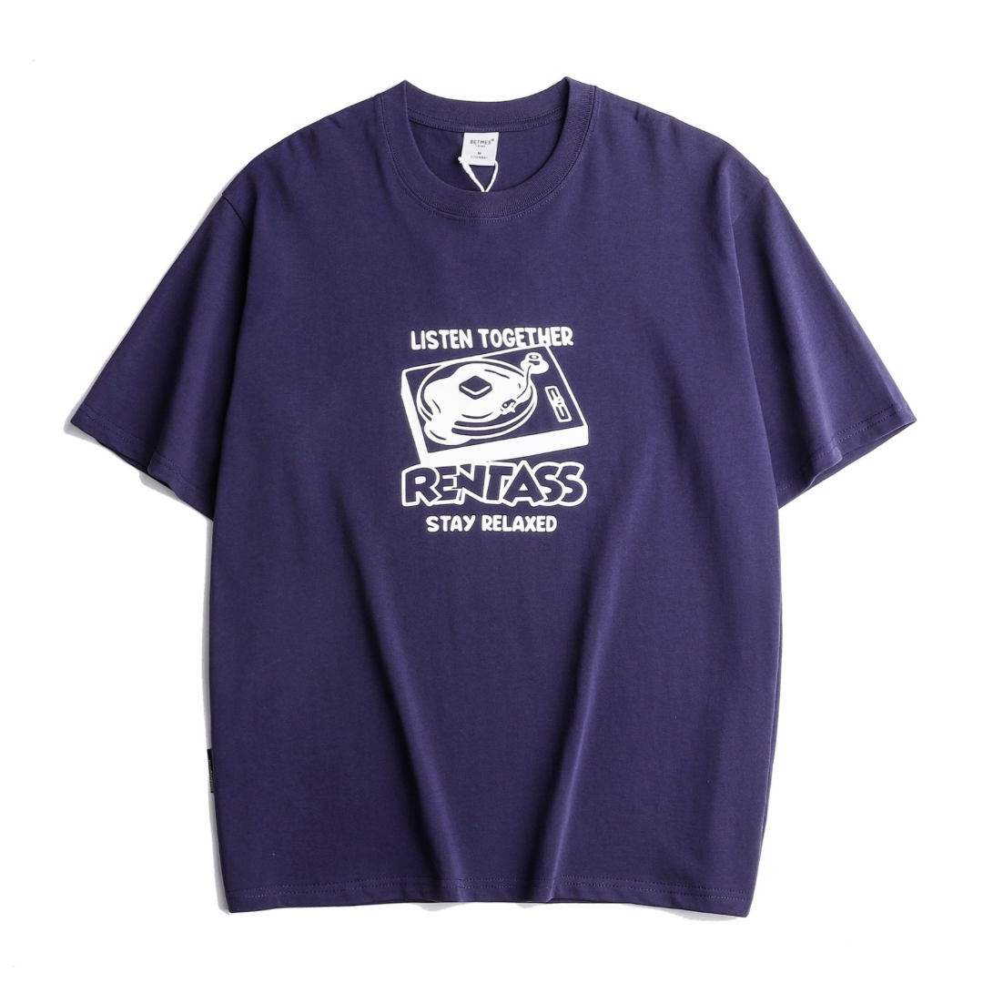【RENTASS】POPプリント Tシャツ N433