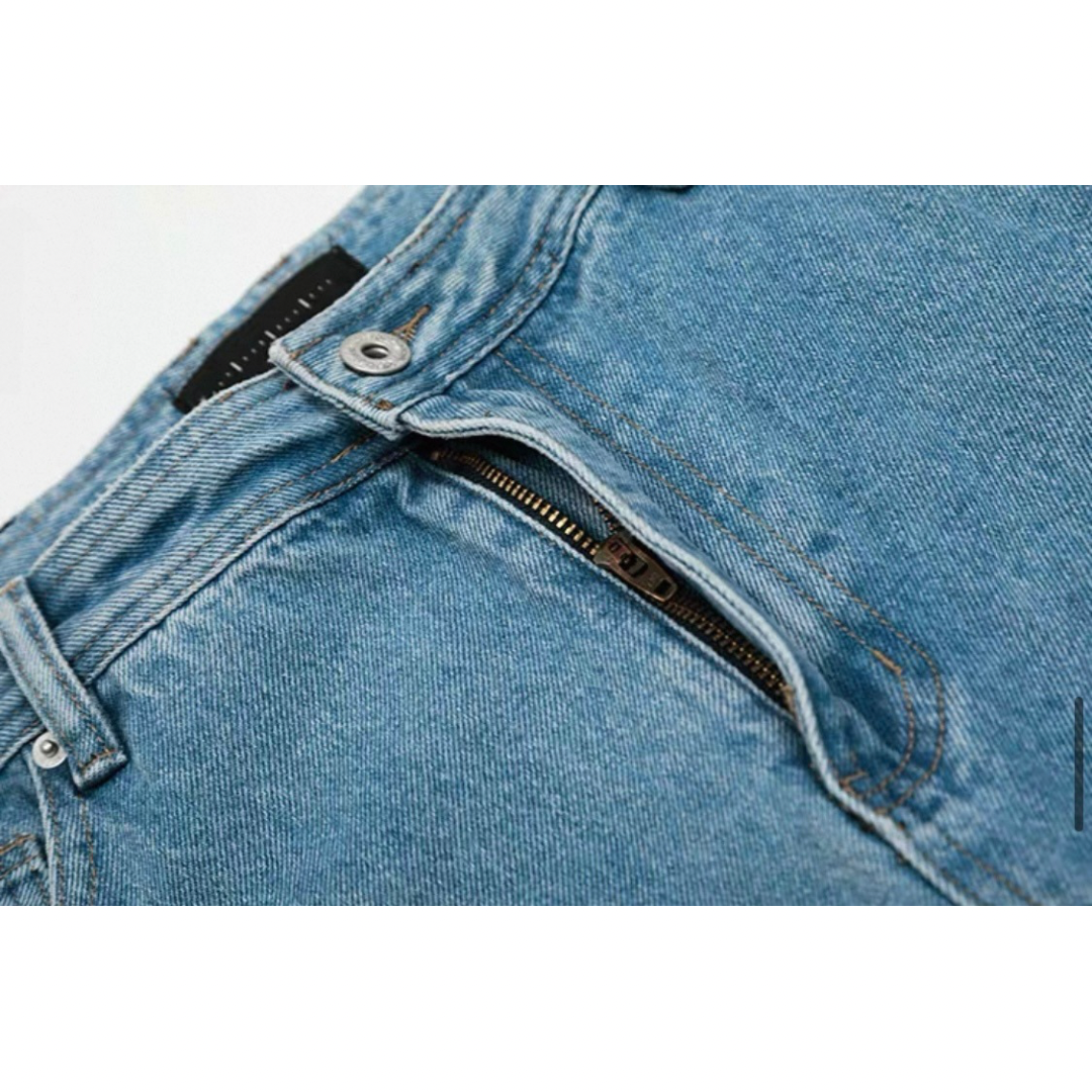 ブルーデニム ワイド カーゴパンツ N511