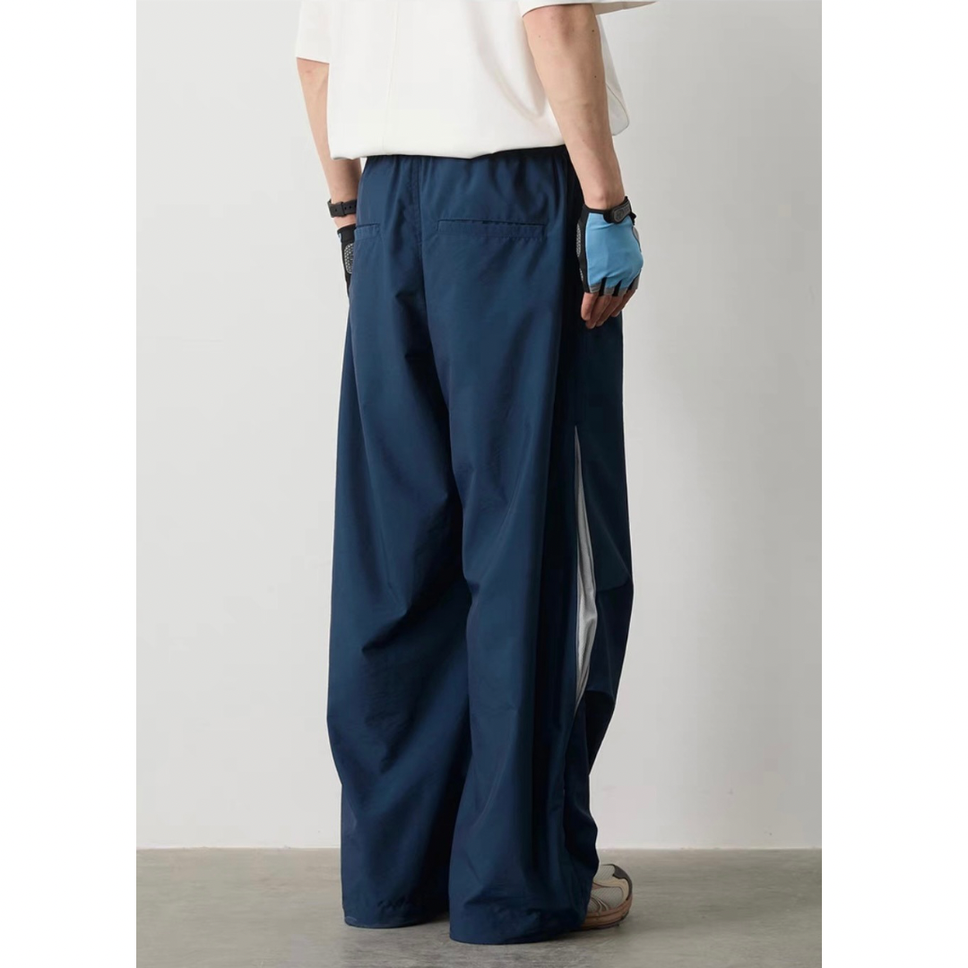 サイドジップ ベンチレーション ワイドパンツ N331