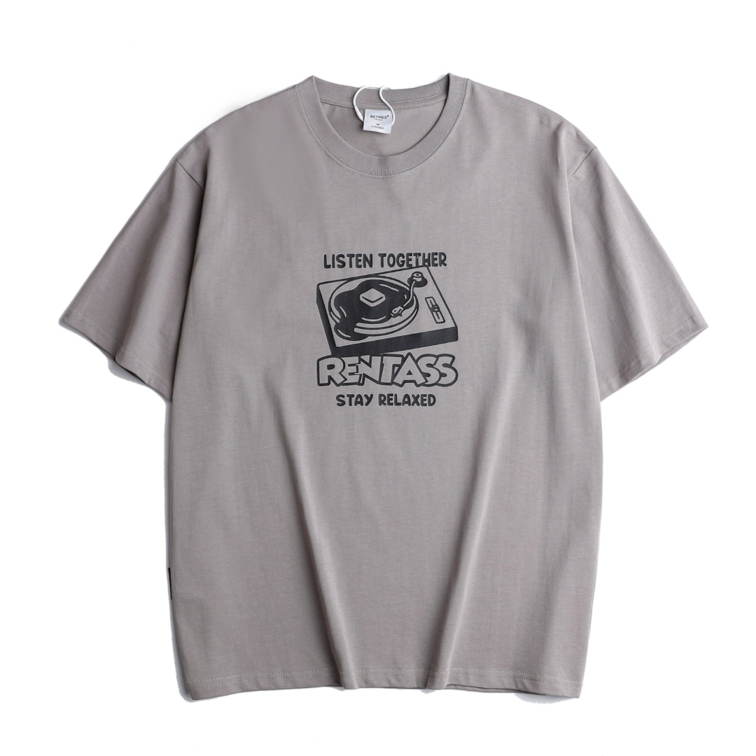 【RENTASS】POPプリント Tシャツ N433