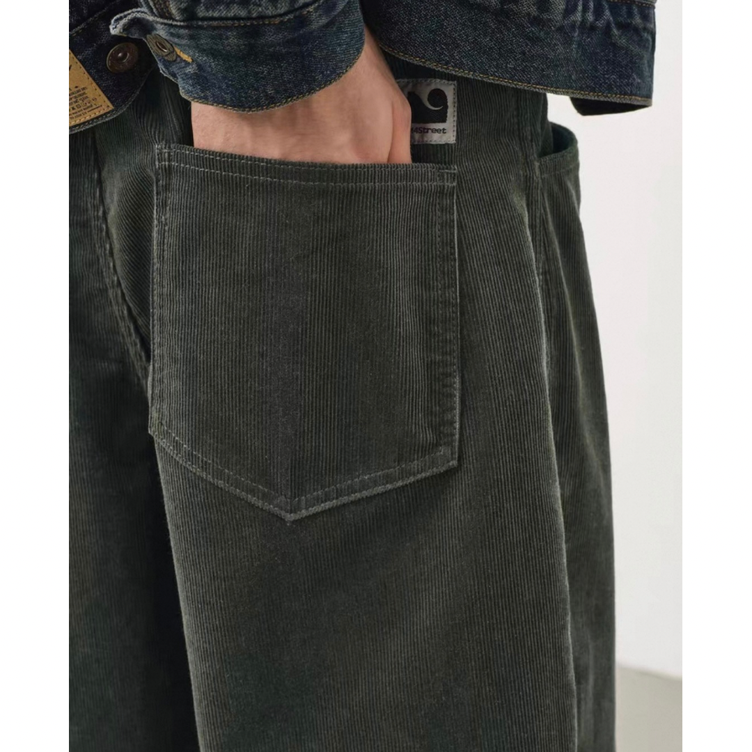ナローコーデュロイ ストレートパンツ N783