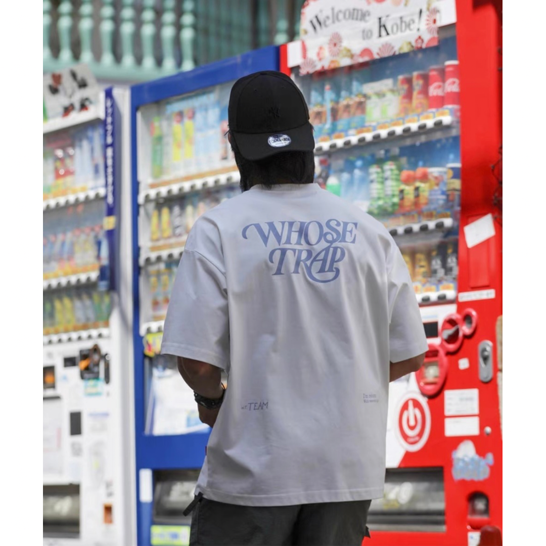 【WHOSE TRAP】プリントTシャツ N330