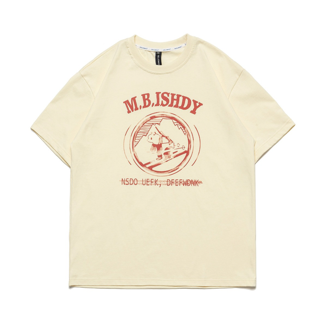 【M.H.ISHDY】プリントTシャツ N437