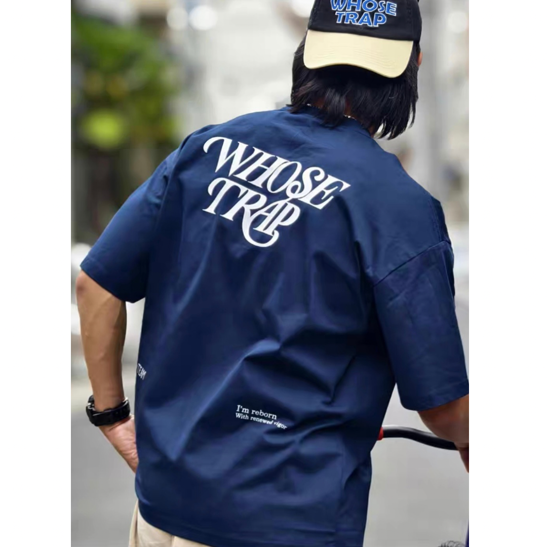 【WHOSE TRAP】プリントTシャツ N330