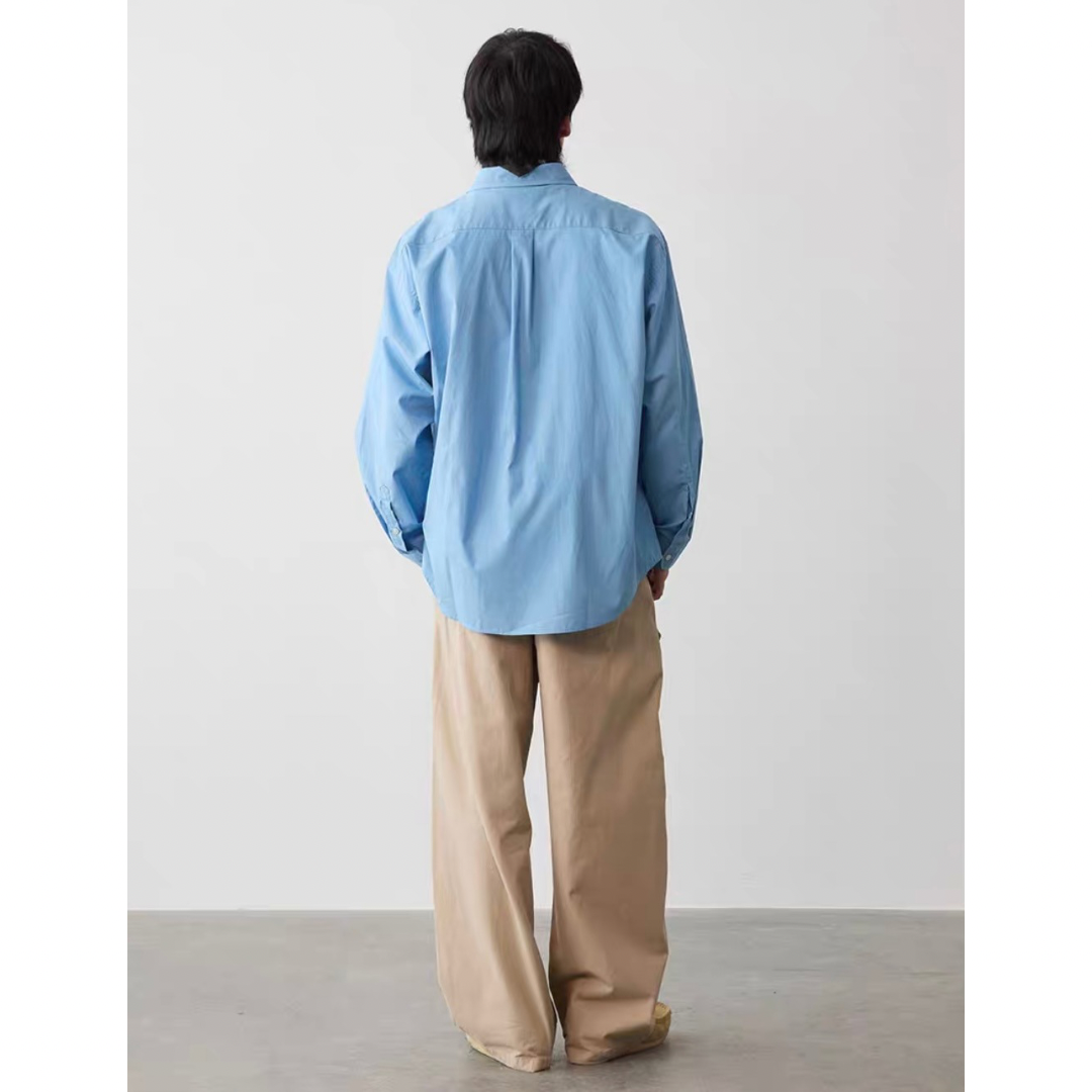ベルテッド チノ ワイドストレート パンツ N194