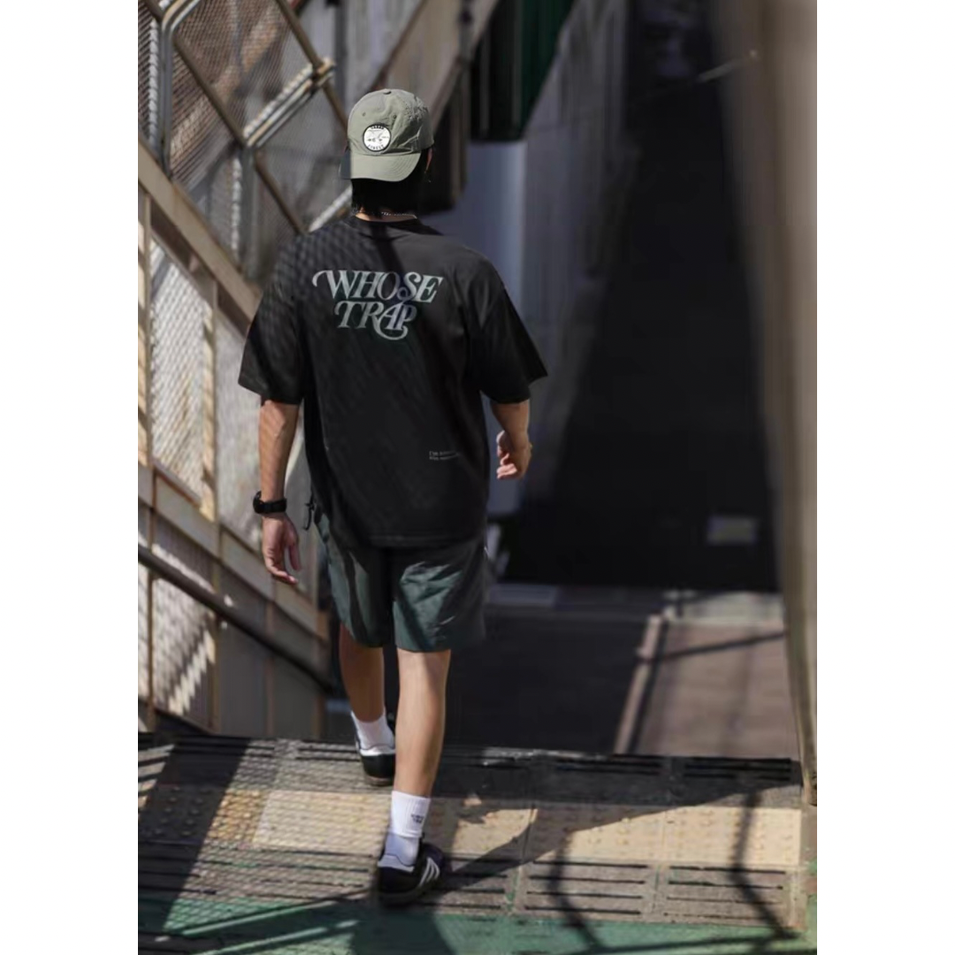 【WHOSE TRAP】プリントTシャツ N330