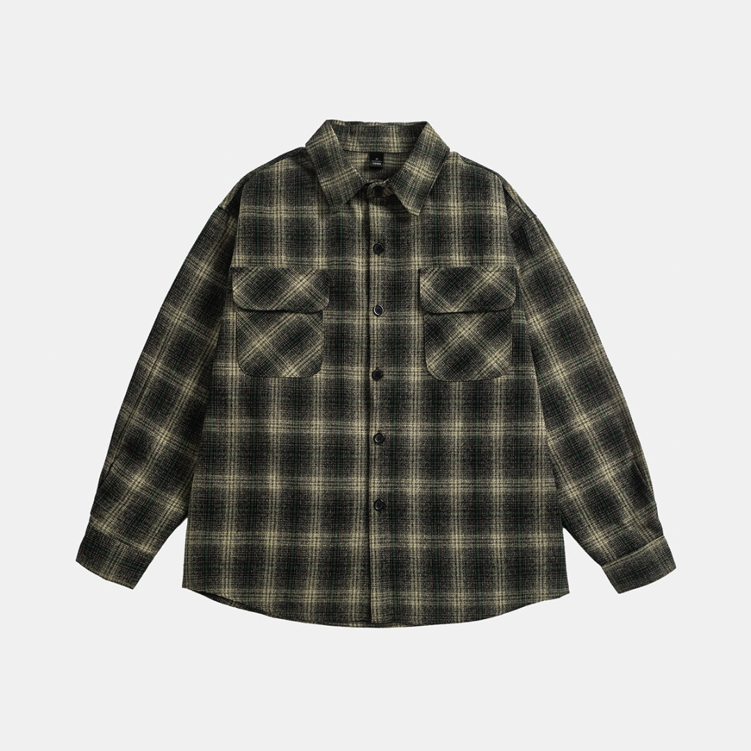 オンブレチェック ネル 長袖シャツ N550 – snob_store オンブレチェック ネル 長袖シャツ N550 – snob_store