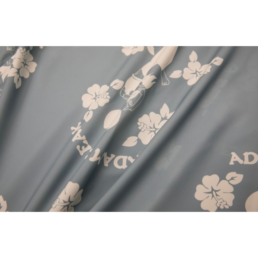 ストレッチ ポリエステル アロハシャツ N317