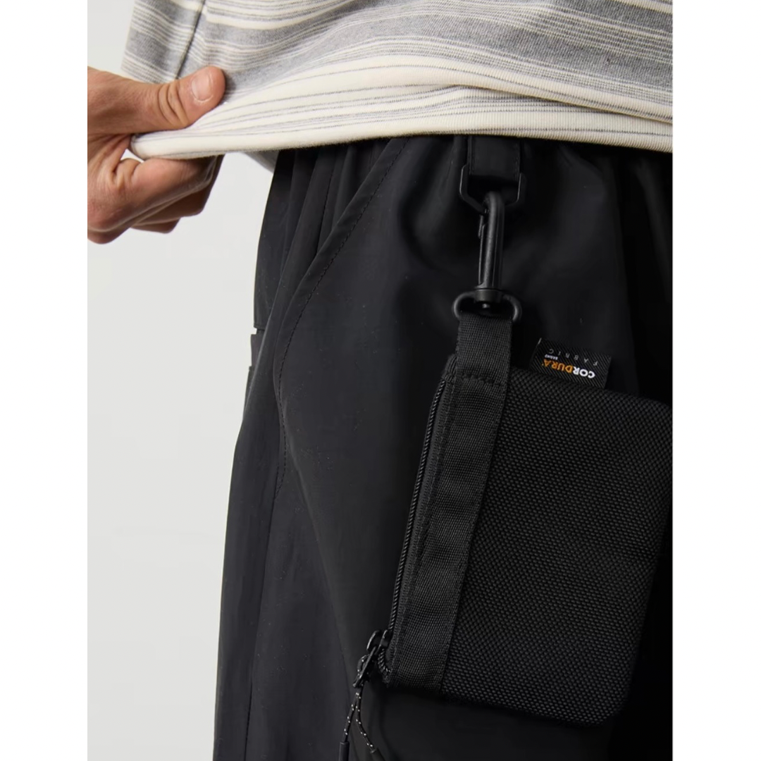 サイドジップ ベンチレーション ワイドパンツ N331