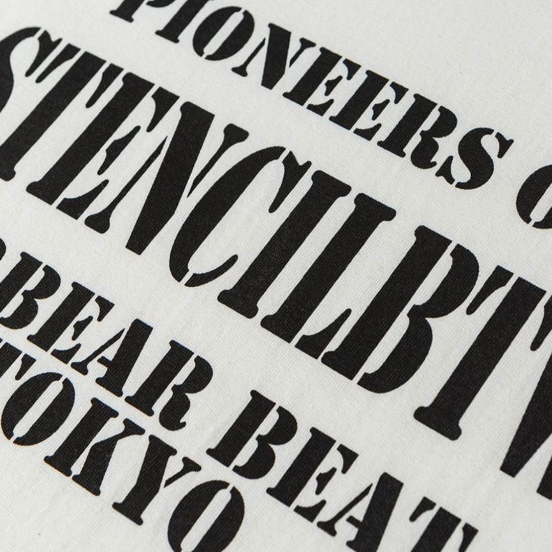 【STENCILBTW】プリントTシャツ N220