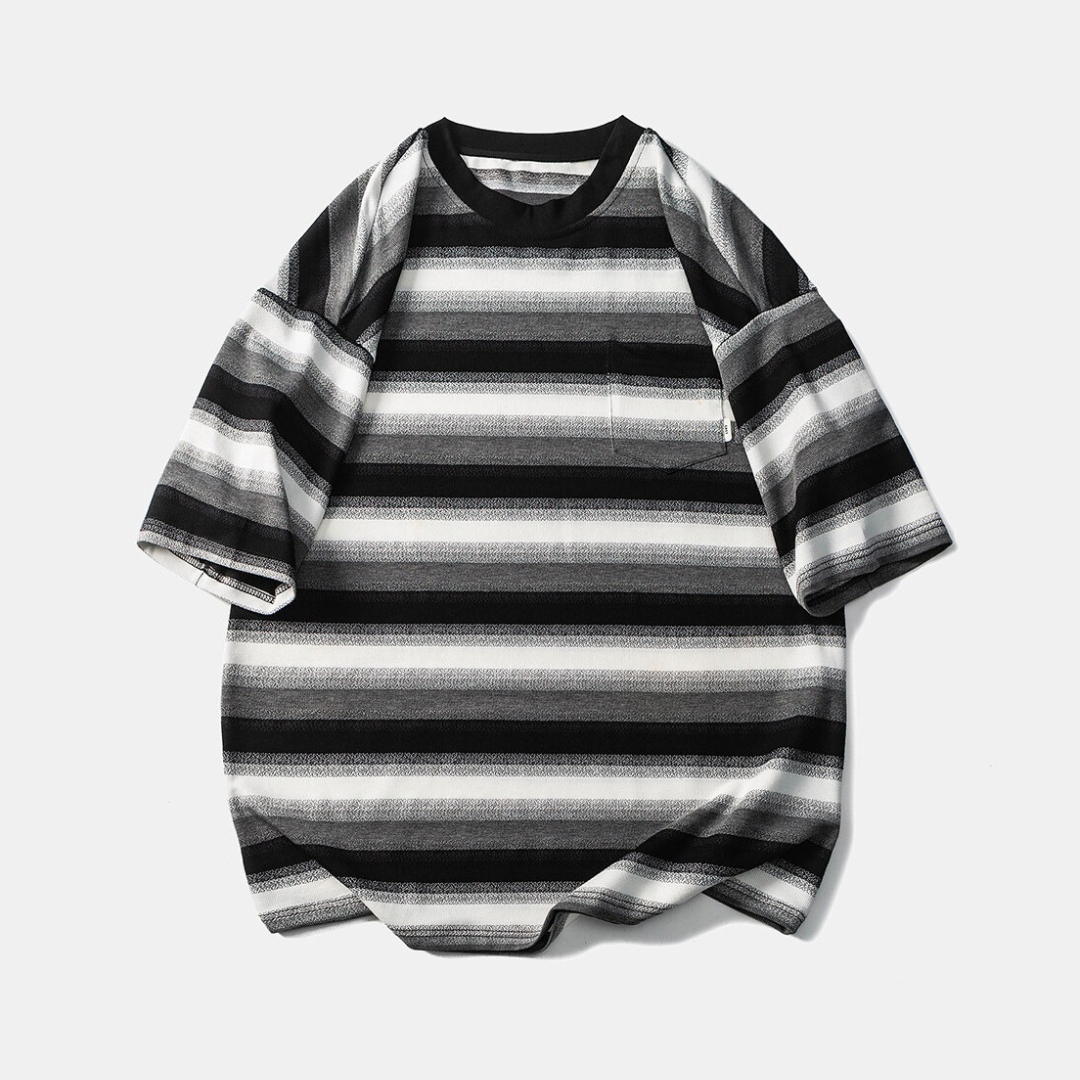 グラデーションボーダー Tシャツ N358