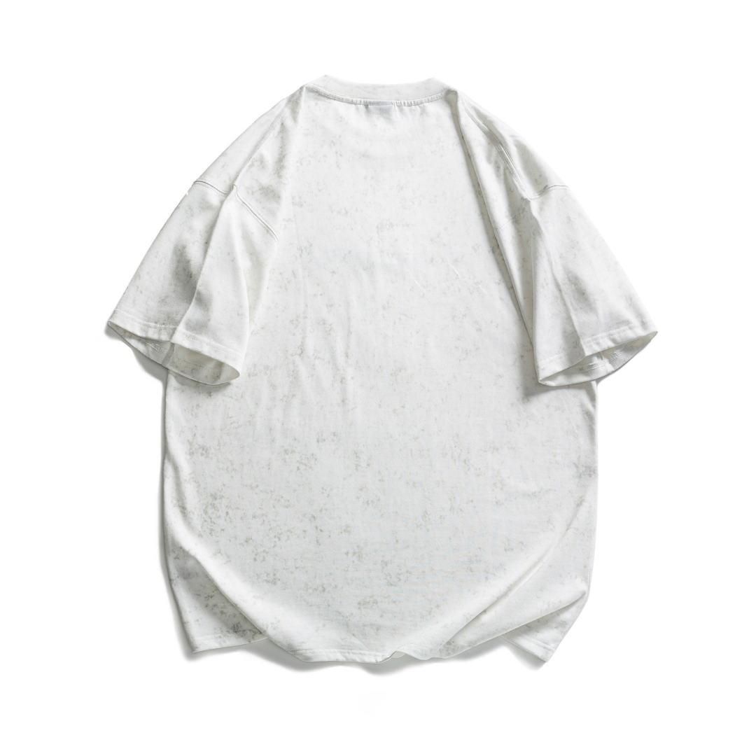 (Planetmusic)プリント フェードカラーTシャツ N230