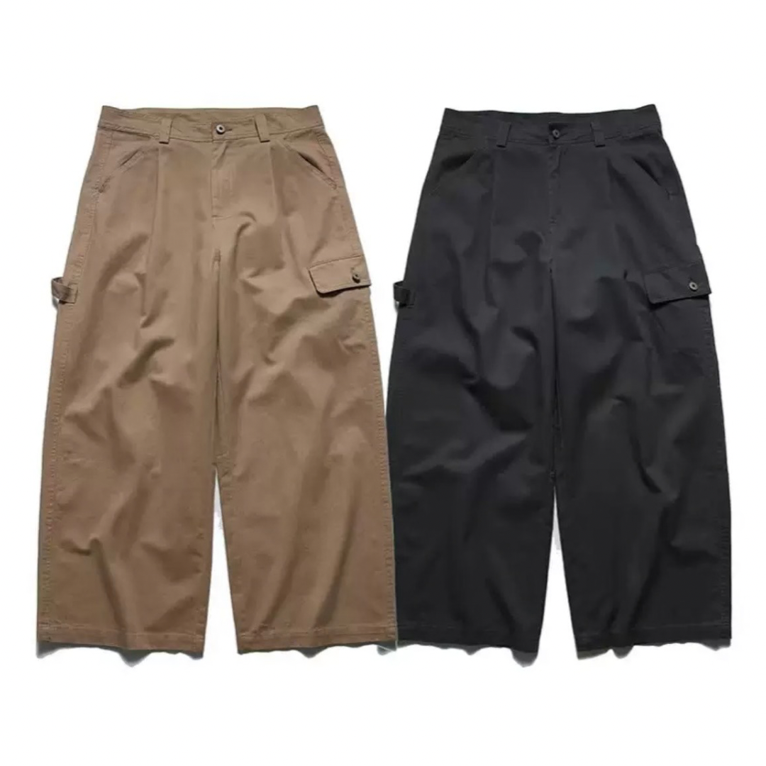 ノーブルツイル ハンガーループ ワイドパンツ N1289