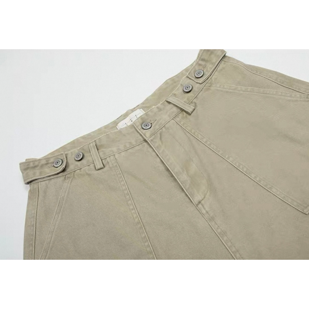 コットンツイル クロッブド カーゴパンツ N512