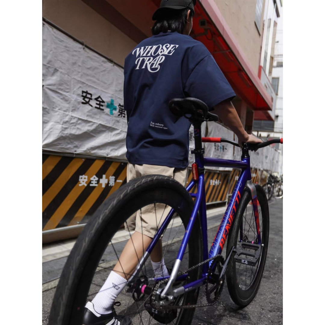 【WHOSE TRAP】プリントTシャツ N330