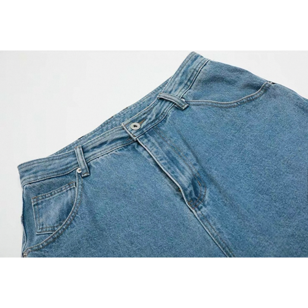 ブルーデニム ワイド カーゴパンツ N511