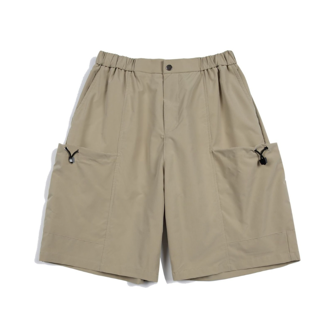 ポリエステル サイドポケット ショートパンツ(セットアップ可) N399