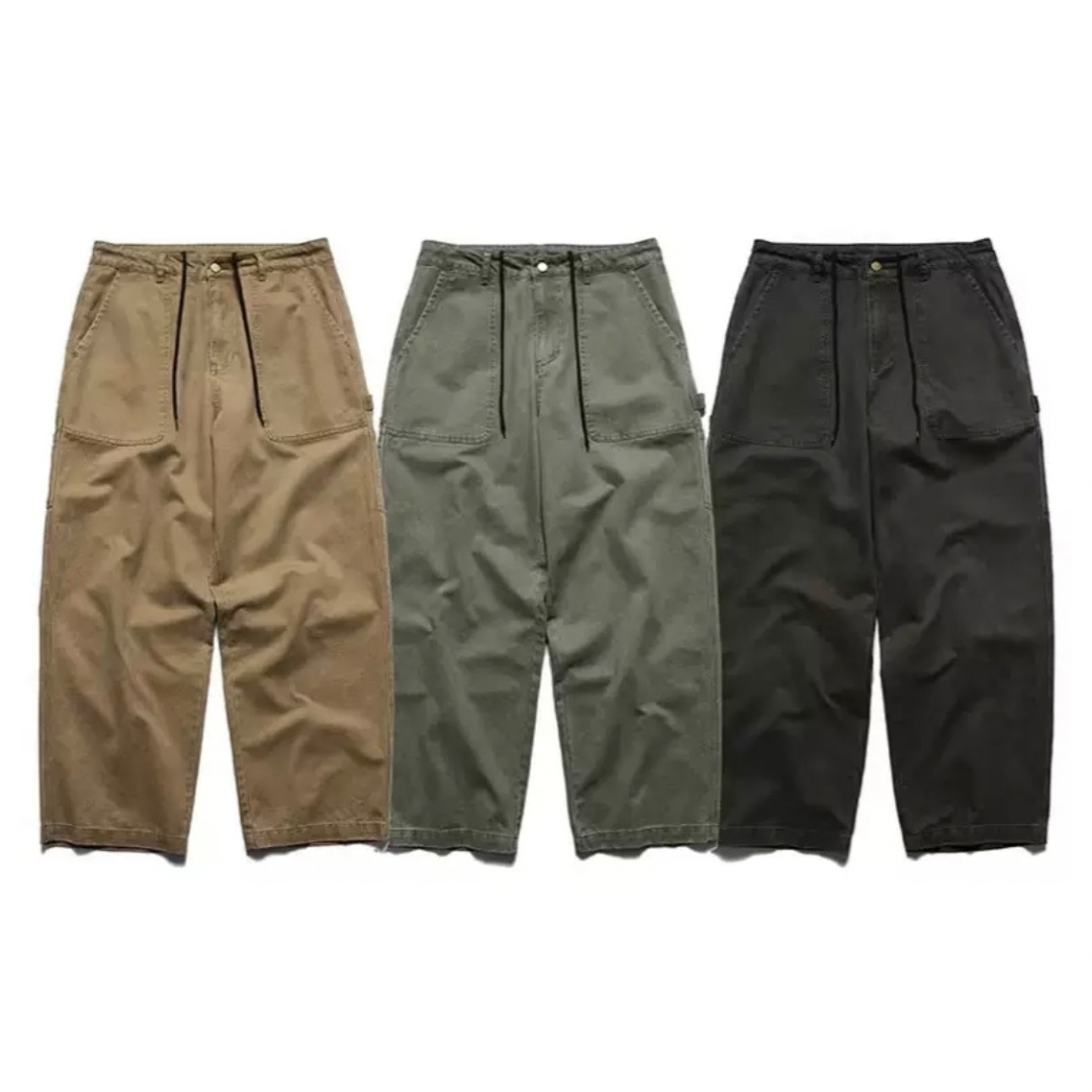 コンパクトツイル ワイド ファティーグパンツ N1290